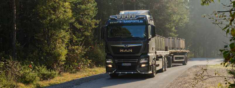 ATW-LKW mit IBCs